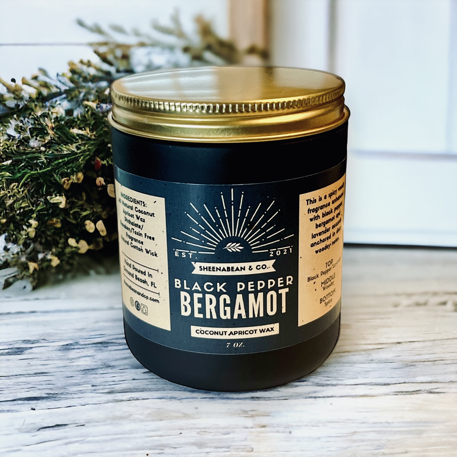 Black Pepper Bergamot
